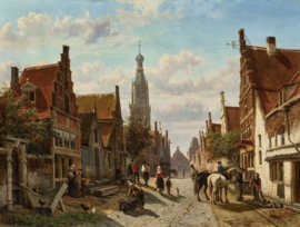 Springer, De Vijzelstraat in Enkhuizen
