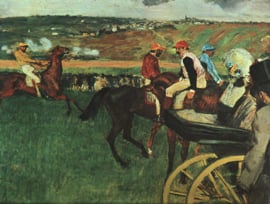 Degas, Bij de races