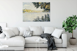 Signac, Zicht op de Seine bij Herblay