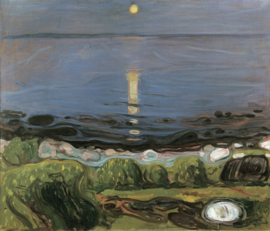 Munch, Zomeravond aan het strand
