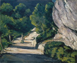 Cézanne, Weg met bomen in de Rocky Mountains