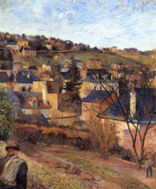 Gauguin, Blauwe daken van Rouen