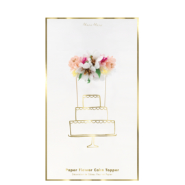 Flower Bouquet cake topper / Meri Meri