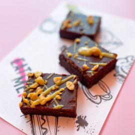 PEANUT BUTTER BROWNIE