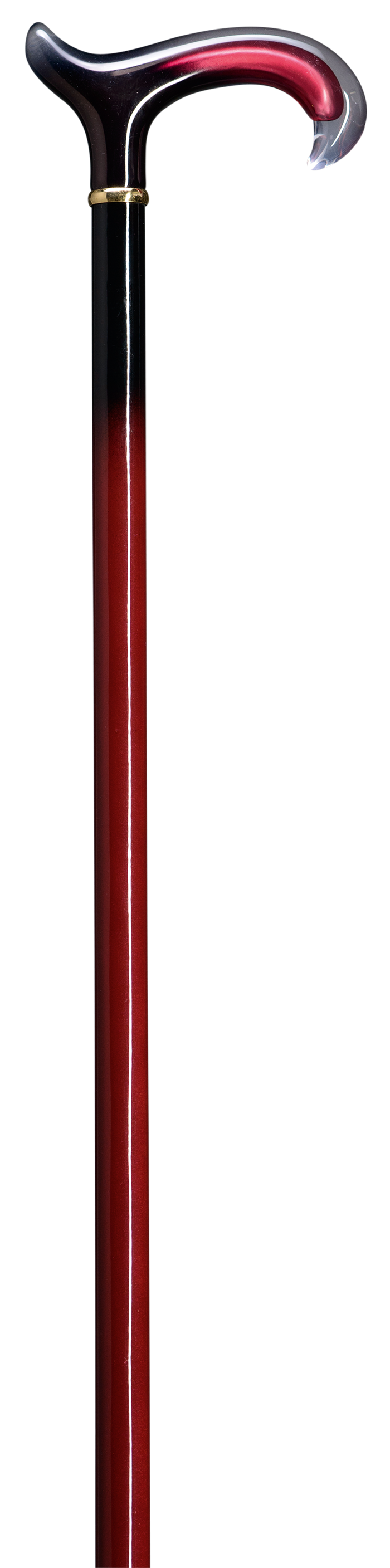 Wandelstok Acryl Derby Bordeaux