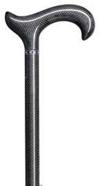 CARBON " EXCLUSIEF - ERGONOMIC"  Wandelstok