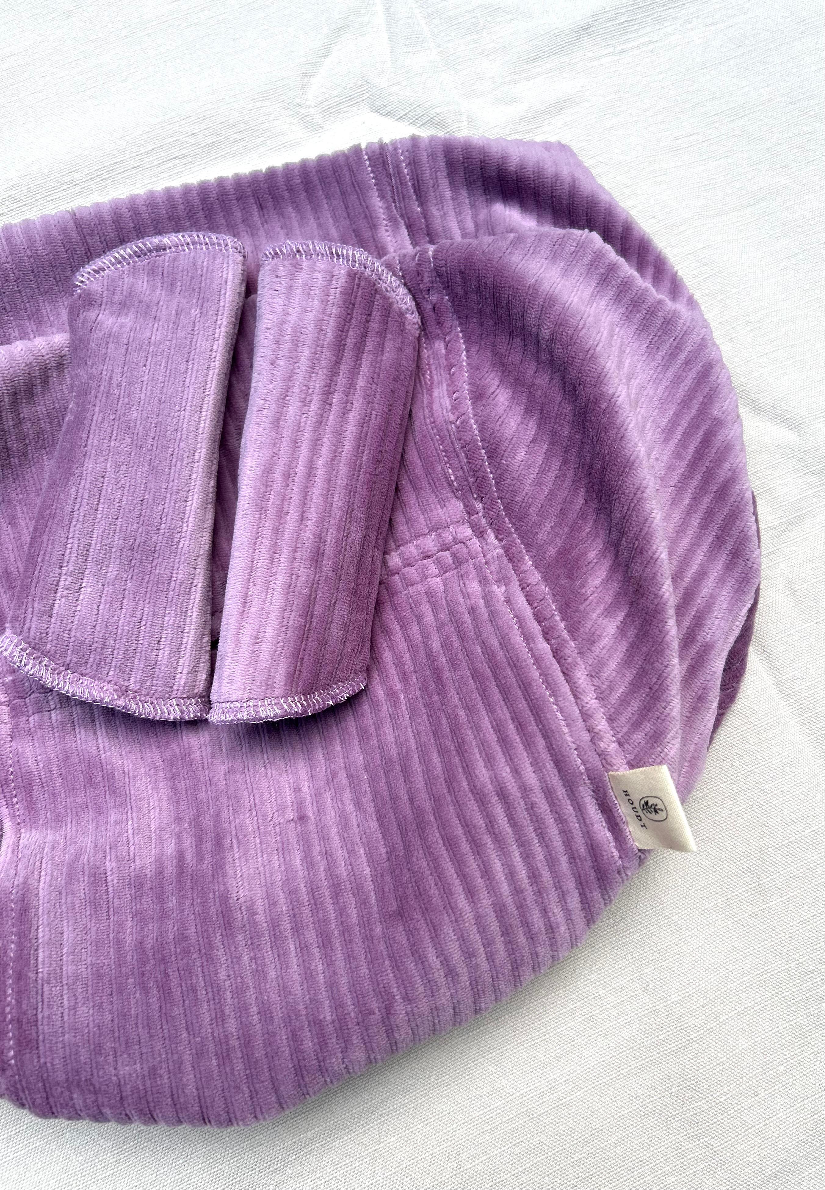 Tripp Trapp newborn hoes - rib Mauve (inclusief gordelpads)