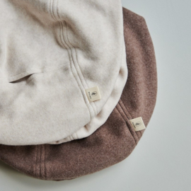 Gordelpads - Cotton fleece Warm mocha