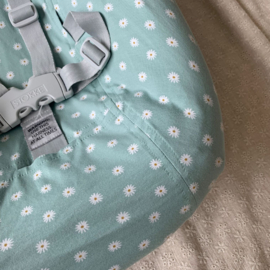 Newborn hoes - tricot Daisy lightgreen inclusief gordelpads (zie omschrijving)