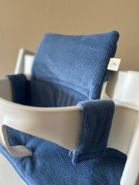 Kussenset | Rib Indigo Blue