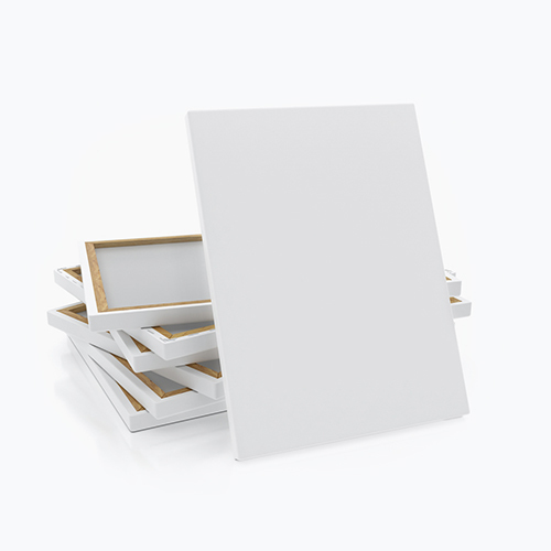Blanco canvas schilderij zonder opdruk