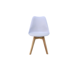 Set van 4 stoelen Malmo - wit