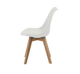 Set van 4 stoelen Malmo - wit