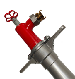 Standpijp | opzetstuk DN 80 voor ondergrondse hydranten met spindelafsluiter - 1 uitgang  + GEKA | GK messing