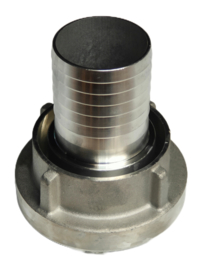 Storz slangkoppeling aluminium NOK | NA 133 x slangpilaar 100 mm | 4" DN100 met zaagvertanding