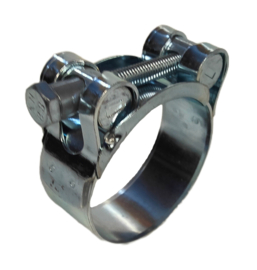 Breedband Heavy Duty slangklem 1-delig | Gegalvaniseerd staal - W1