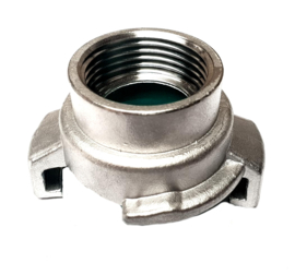GEKA | GK aansluitstuk | adapter RVS 316 + BSP binnendraad