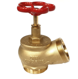 Brandkraan | spindelafsluiter messing - 1,5" | DN 40 | 1,5 duims