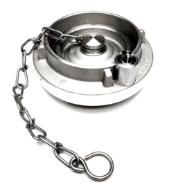 Storz AFSLUITBARE aluminium blindkap NOK | NA 81 + DRIEKANTSLOT + ketting (Storz 65)