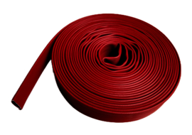 Professionele brandslang | Type Heavy Duty NBR rubber rood - 4" | DN100 ZONDER KOPPELINGEN
