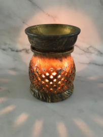 Stenen Brander M Ruit gouden schaaltje
