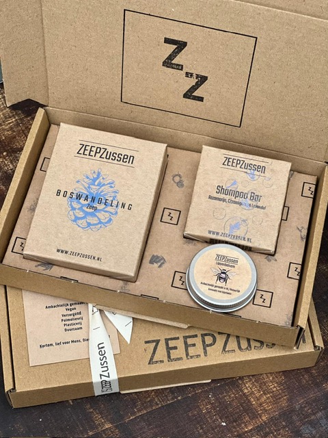 Geschenkpakket ZEEPZussen
