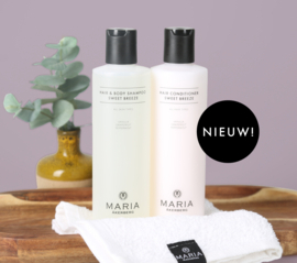 HAIR CONDITIONER SWEET BREEZE | een hydraterende conditioner met Jojoba-olie, voor zowel behandeld als natuurlijk haar.