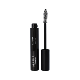 Mascara All in One (zwart) een vegan mascara die je wimpers verlengt en volume geeft.