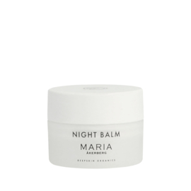 Night Balm | Zijdezacht gezichtsbalsem voor de nacht | Beschermt de huid tegen externe stressfactoren, gedurende de nacht ondersteunt het de natuurlijke vernieuwing van de huid | Rijk aan antioxidanten | Nieuw!