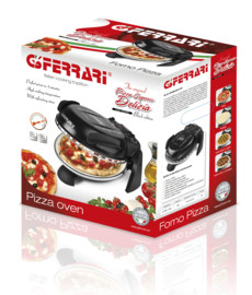 Pizzaoven G3 FERRARI Delizia Zwart + Alu pizzaspatels