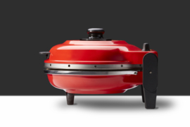 PIZZAOVEN "NAPOLI ELitalia ROSSO"  WINSTPAKKER + Gratis  Pizzaplank , Pizzasnijder, Pizza spatels Alu
