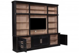 Bibliotheek kast Cargo met ladder