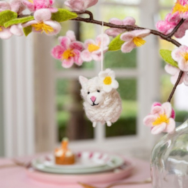 hanger schaapje met margietje