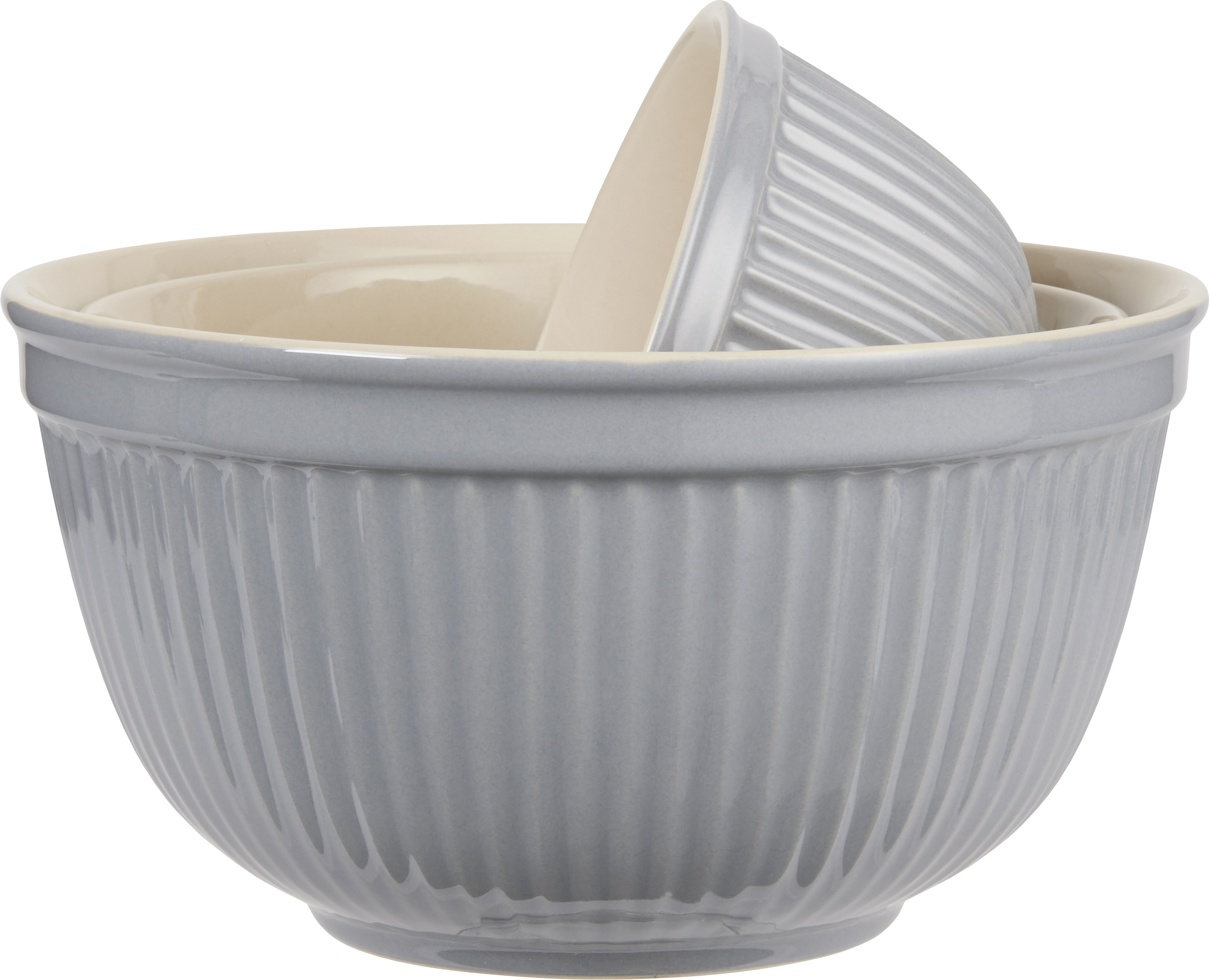 Schaal small French Grey | Ø:18 x H: 9,5 cm | IB Laursen