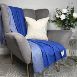 100% Cashmere Plaid / Throw