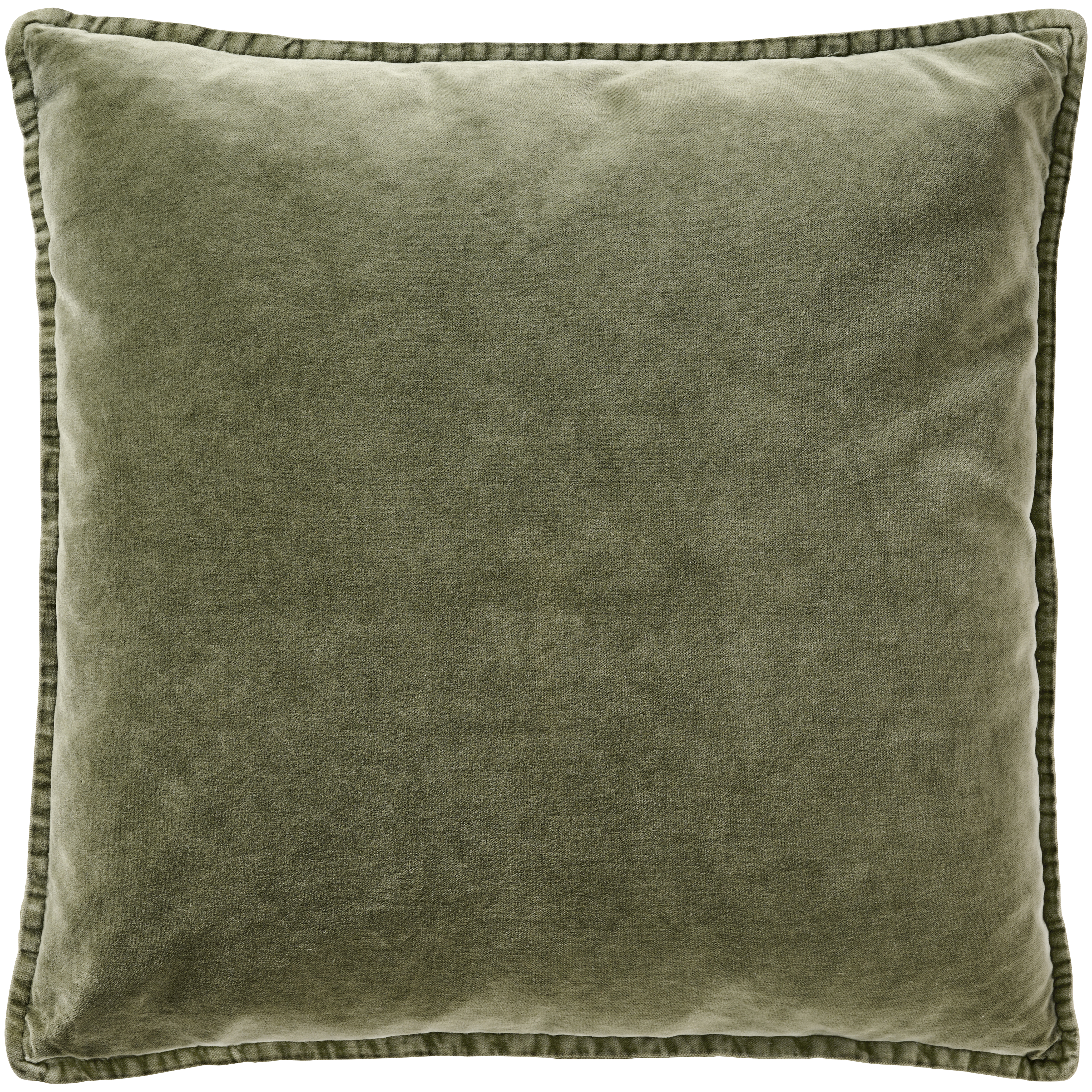 Kussenhoes Velvet | Olive Groen | IB Laursen