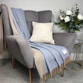 100% Cashmere Plaid / Throw
