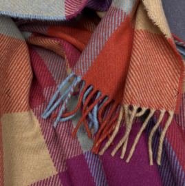 Cashmere lamswollen Plaids / Throws