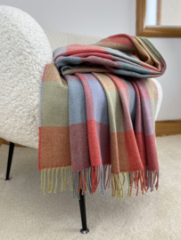 100% Merino lamswollen Plaids Ruiten