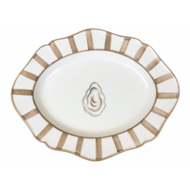 Presenteer schaal ovaal