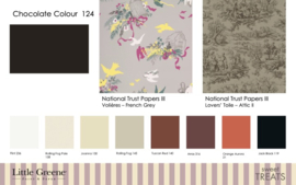 Sweet Treats by Little Greene Chocolate Colour 124