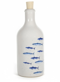 Oliedispenser vissen blauw