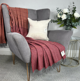 Cashmere lamswollen Plaids / Throws