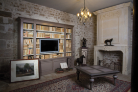 Grote Bibliotheek kast Faubourg