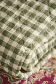 Gewatteerde plaids 1 persoons