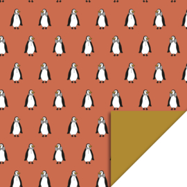 Vlakke zak M - Pinguins