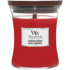 WoodWick candle crimson berries