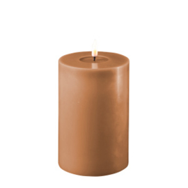 Deluxe led candle caramel 10x15