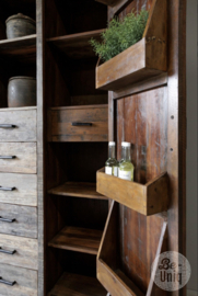 Voorraadkast Pantry oud hout