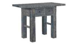 Driftwood console long top met lades